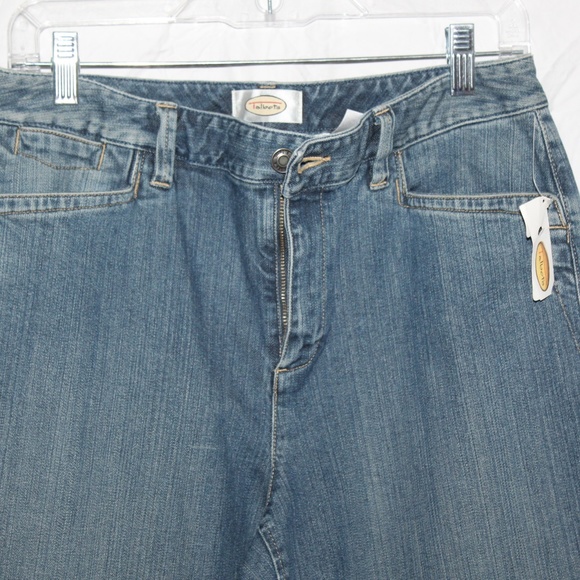 Talbots Straight Leg Stretch Denim. Sz. 10 - Picture 6 of 8
